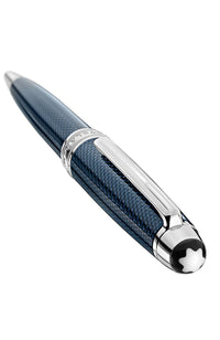 قلم حبر جاف مونت بلانك سول متوسط ​​الحجم باللون الأزرق