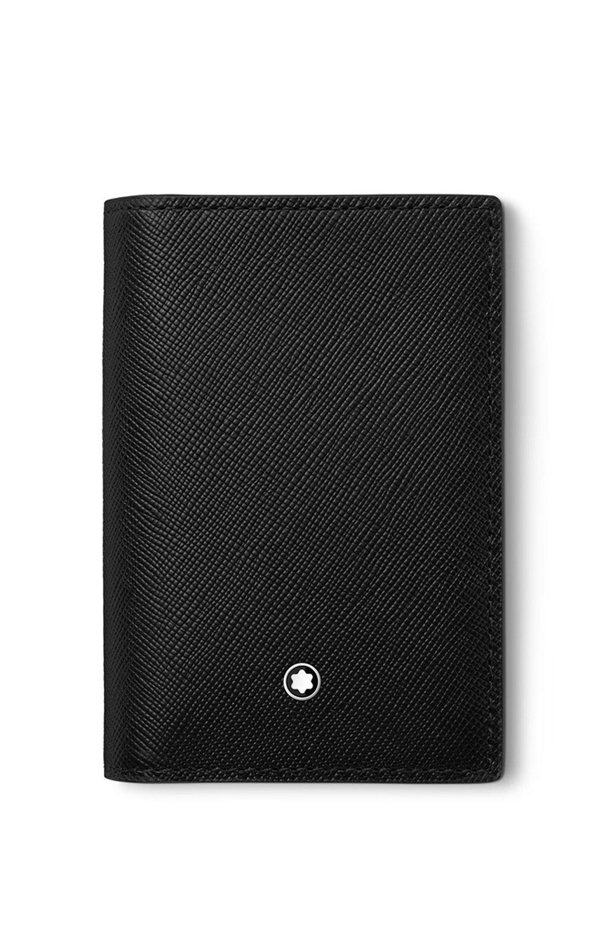 حامل بطاقات Montblanc Sartorial Business باللون الأسود