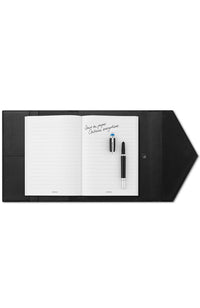 مجموعة Montblanc من الورق المعزز باللون الأسود الكلاسيكي V4.2