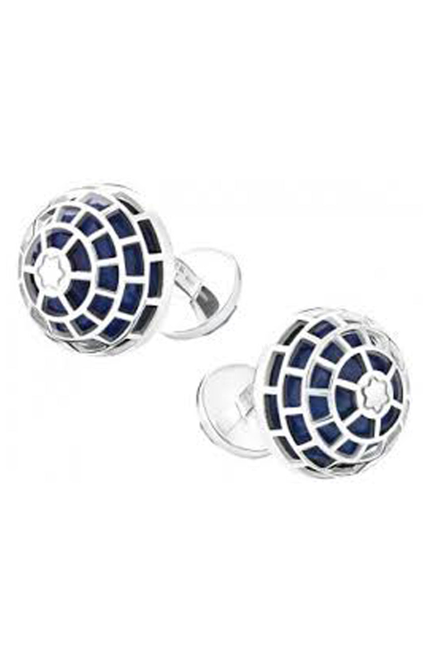Montblanc Meisterstuck Cufflinks with Sodalite stone