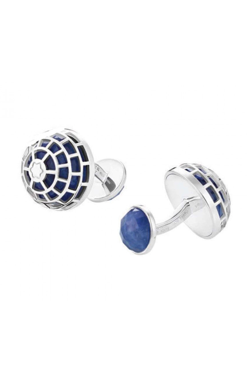 Montblanc Meisterstuck Cufflinks with Sodalite stone