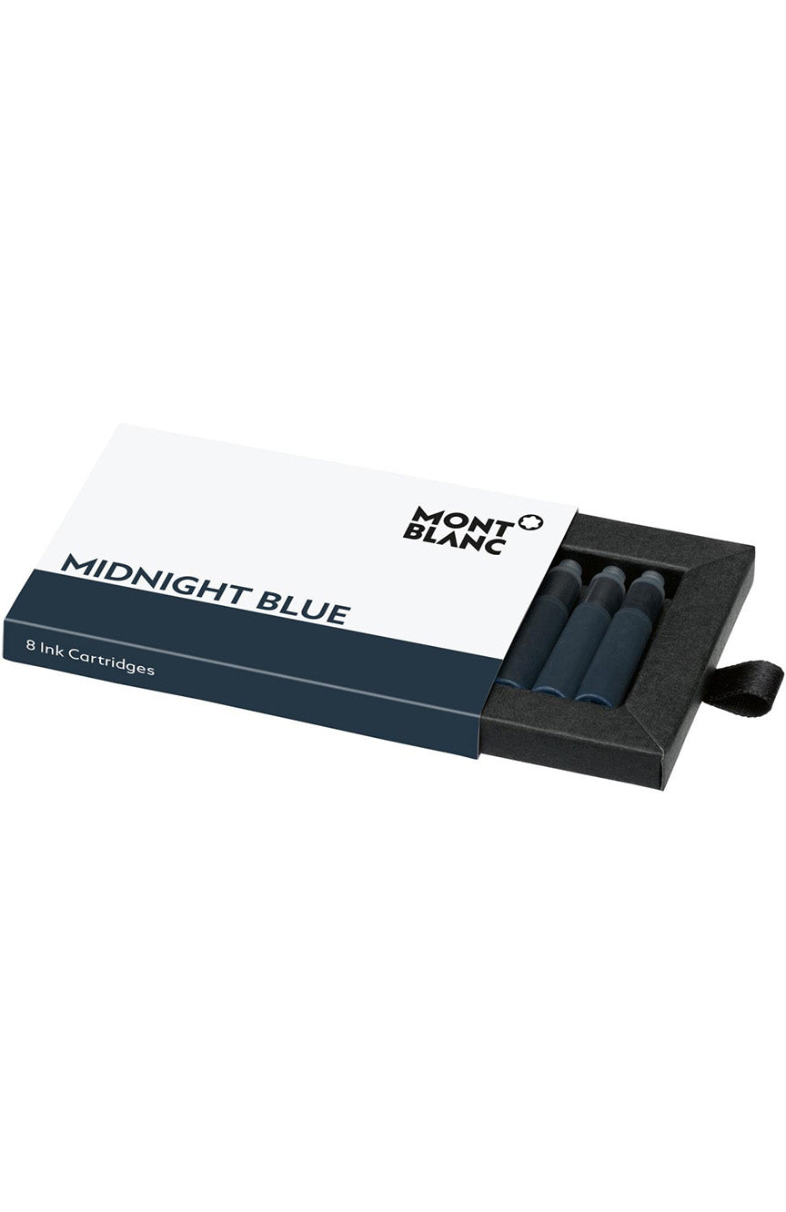 Montblanc Ink Cart Midnight Blue 1 Pack PF