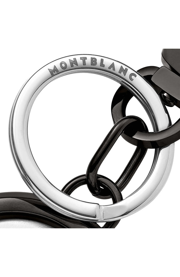 Montblanc Meisterstuck Spinning Emblem Key Fob Black