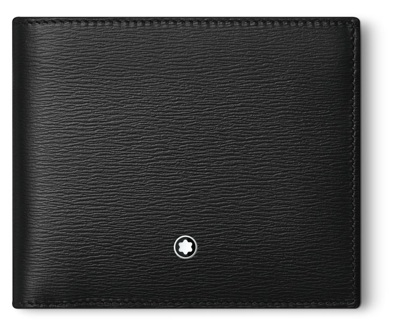 محفظة مونت بلانك مايسترستاك 4810 سعة 8 سم مكعب باللون الأسود