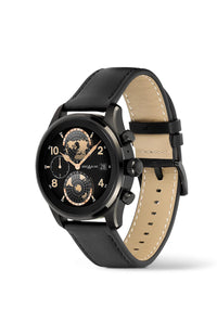 ساعة مونت بلانك سميت 3 الذكية باللون الأسود التيتانيوم