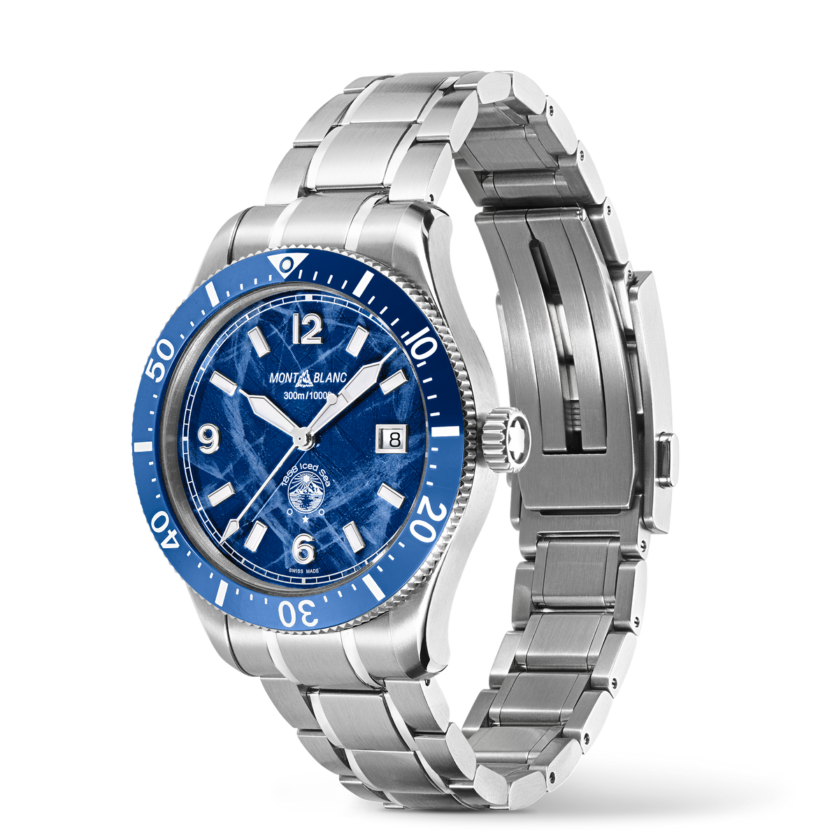 ساعة مونت بلانك 1858 آيسد سي أوتوماتيكية سيراميك