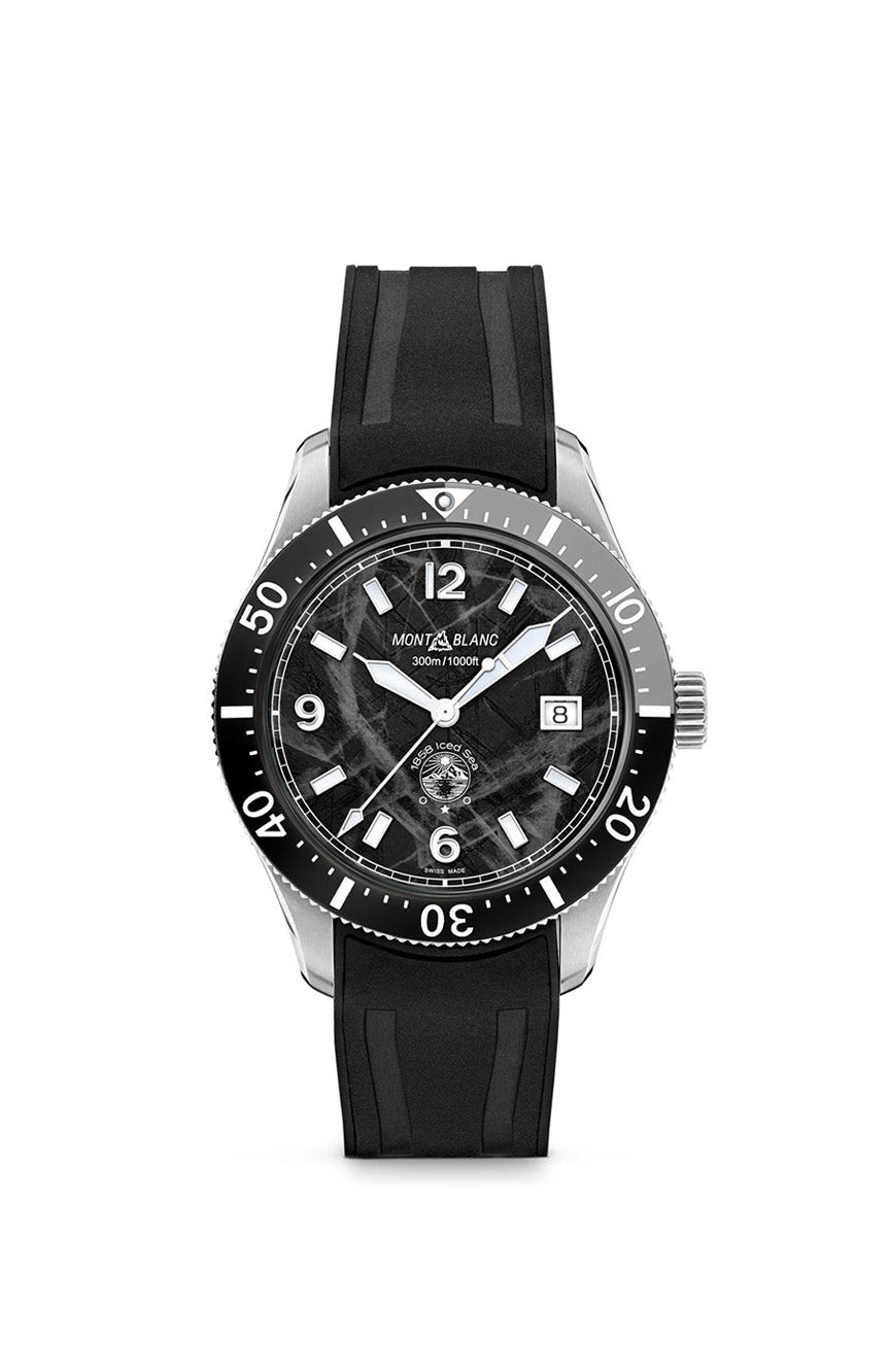 ساعة مونت بلانك 1858 آيسد سي أوتوماتيك ديت