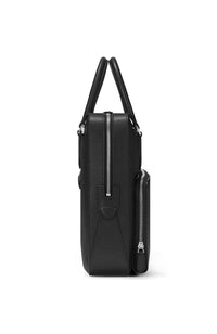 حافظة مستندات مون بلان سارتوريال متوسطة الحجم باللون الأسود