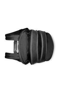 حقيبة ظهر Montblanc Sartorial متوسطة الحجم بثلاثة أقسام باللون الأسود