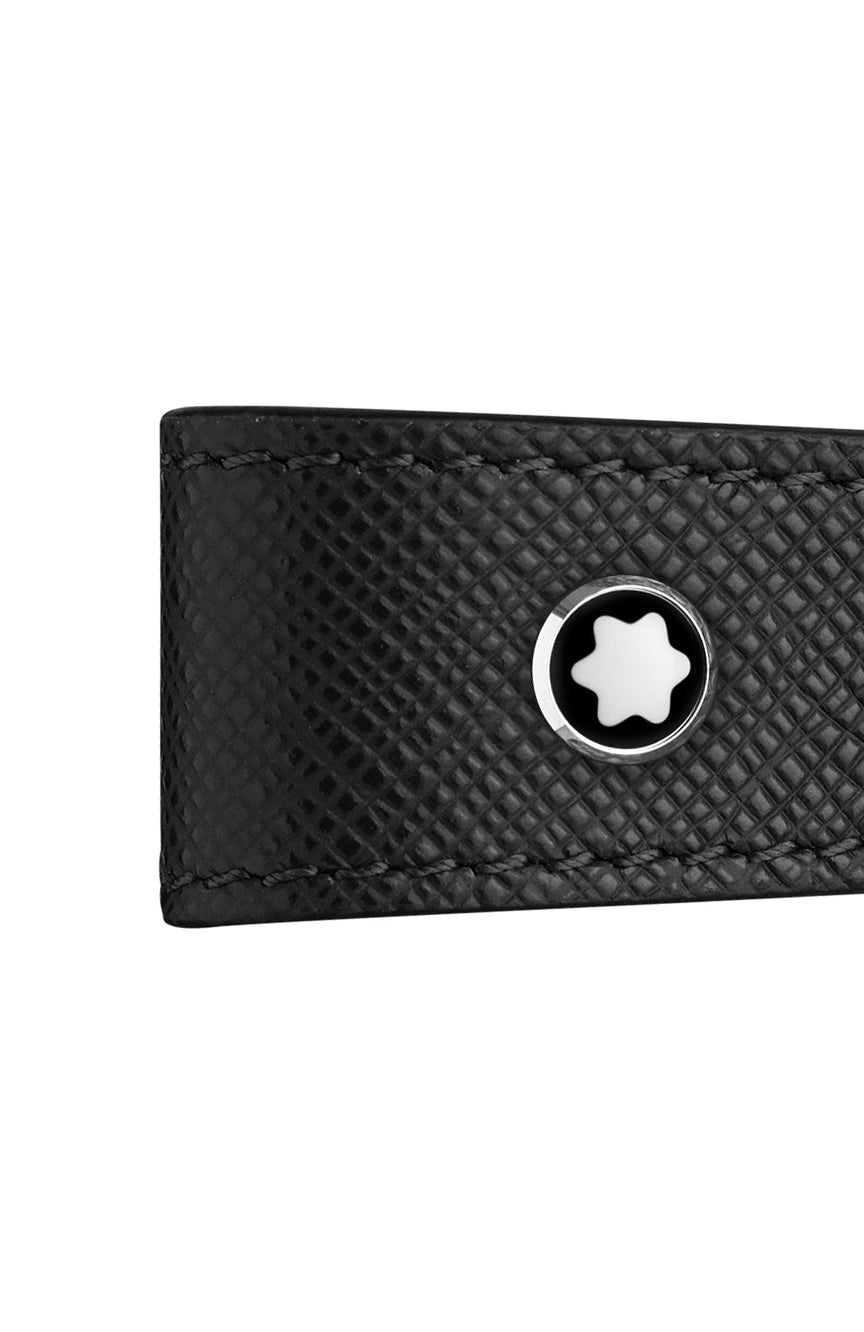 سلسلة مفاتيح من مونت بلانك سارتوريال باللون الأسود