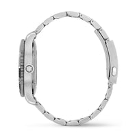 ساعة مونت بلانك 1858 آيسد سي أوتوماتيكية بمينا رمادية وتاريخ