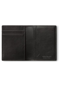 حامل بطاقات مونت بلانك مايسترستاك 4810، 4 سم مكعب، أسود