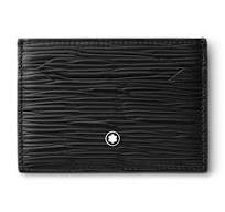 حامل بطاقات مونت بلانك مايسترستاك 4810، 5 سم مكعب، أسود