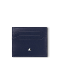 حامل بطاقات مونت بلانك مايسترستاك 6 سم مكعب أزرق