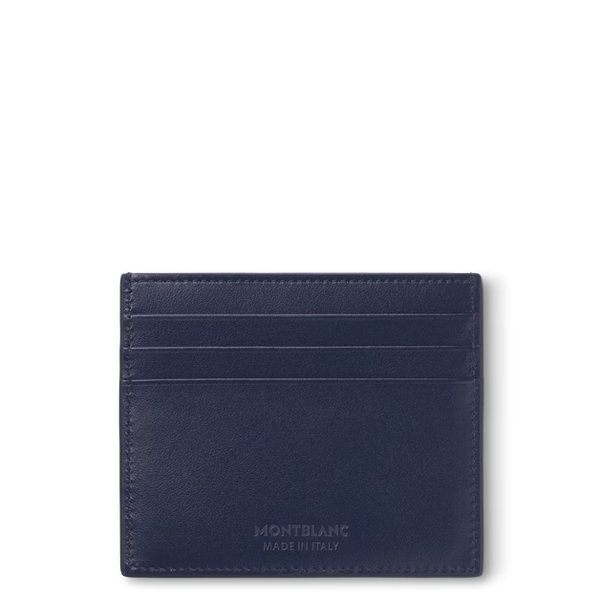 Montblanc Meisterstuck Card Holder 6cc Ink Blue