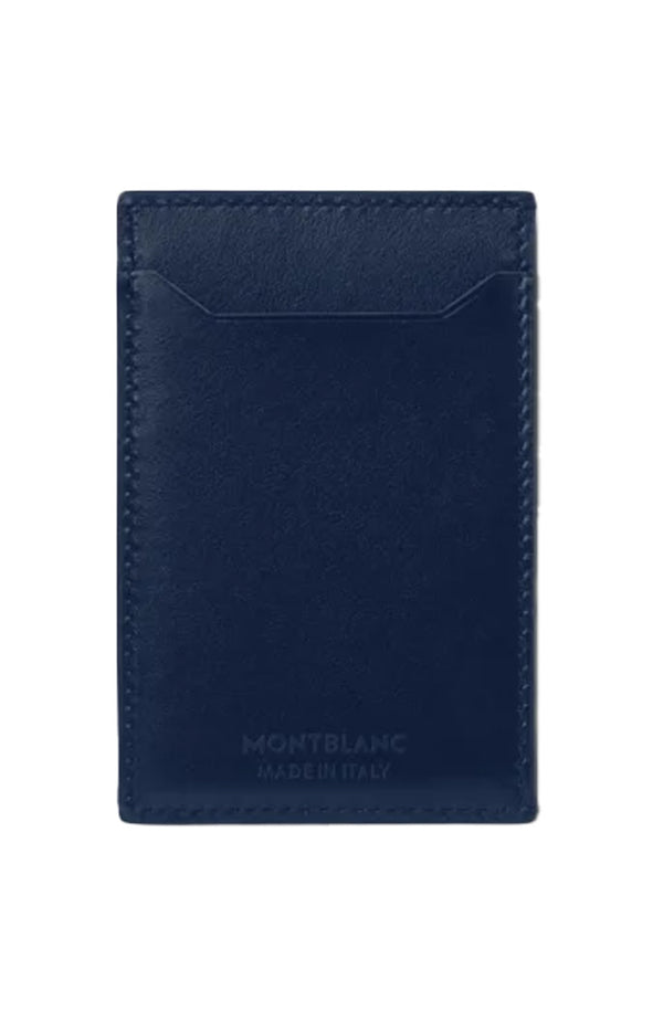 Montblanc Meisterstuck Card Holder 3cc Ink Blue