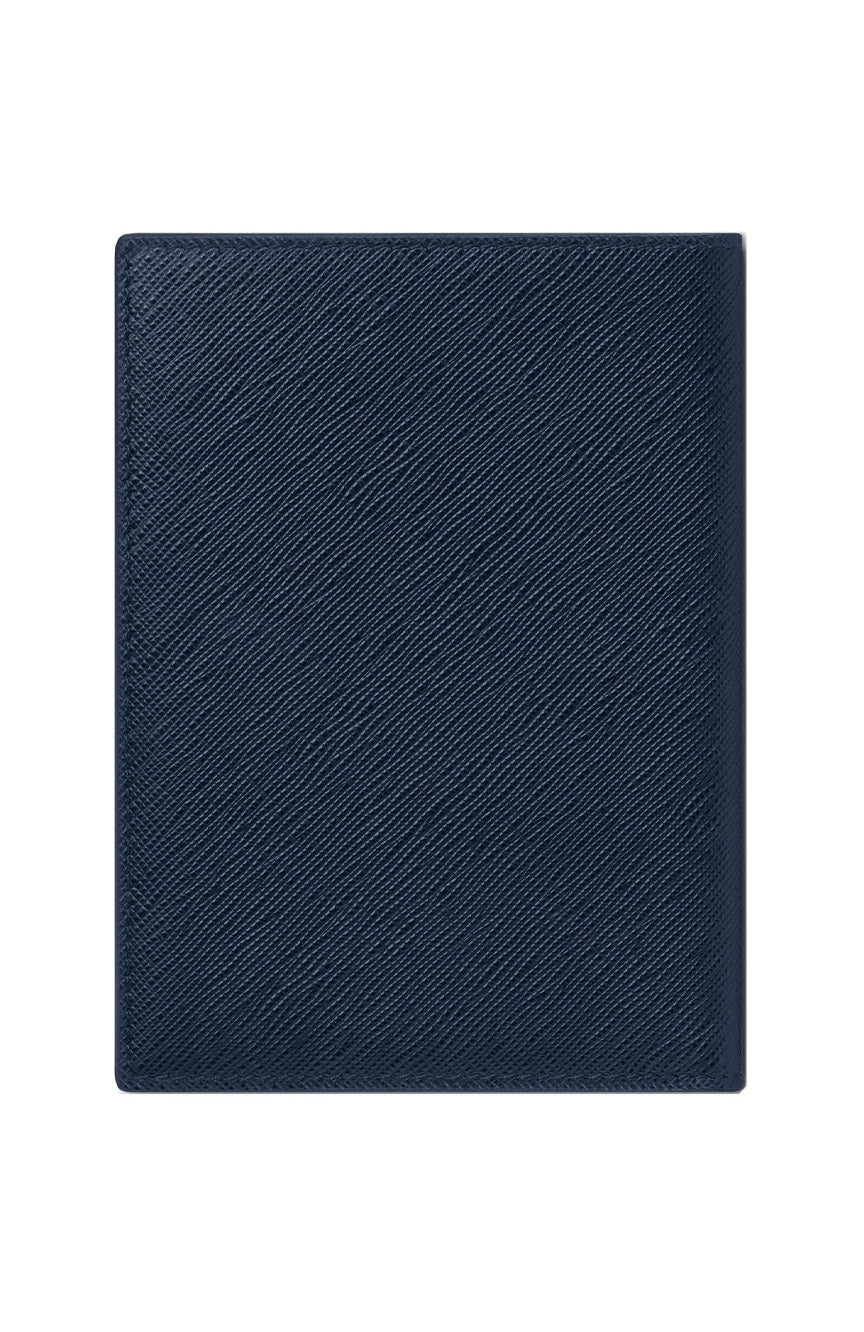 حامل جواز السفر من مونت بلانك سارتوريال باللون الأزرق