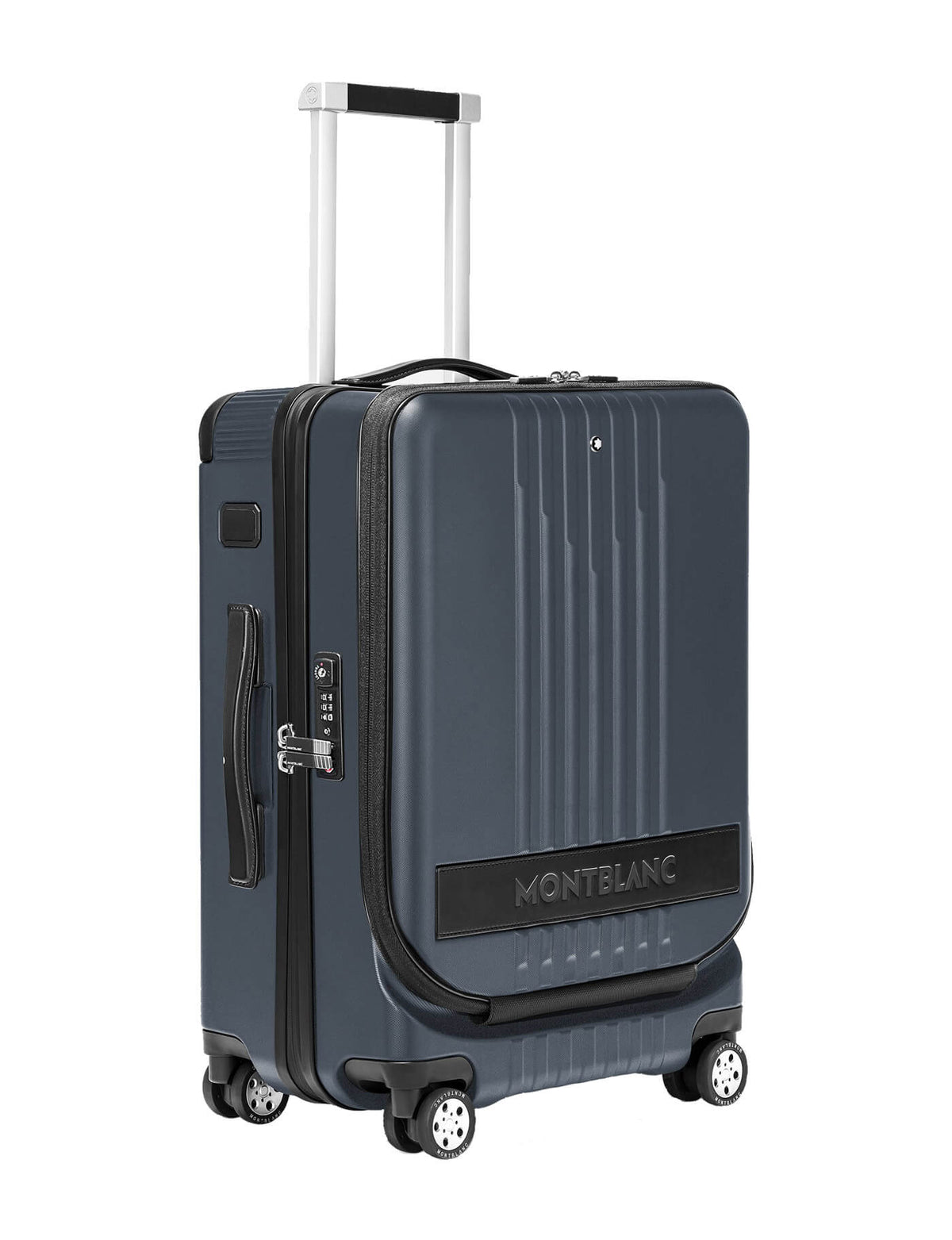 حقيبة ترولي من مونت بلانك #My4810 مع جيب من الحديد المطاوع