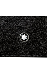 حامل بطاقات الأعمال مونت بلانك مايسترستاك باللون الأسود