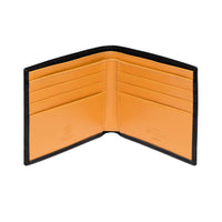Ettinger Bridle اخفاء المحفظة طي W. 6 ج/ج أسود/لندن تان