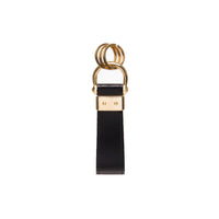 Ettinger Bridle Stirrup Keyring Black