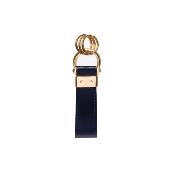 Ettinger Bridle Stirrup Keyring Navy