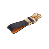 Ettinger Bridle Stirrup Keyring Navy