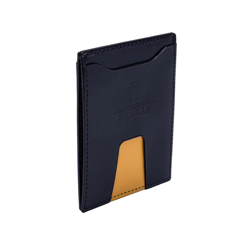 Ettinger Bridle Travel Pass Case Navy