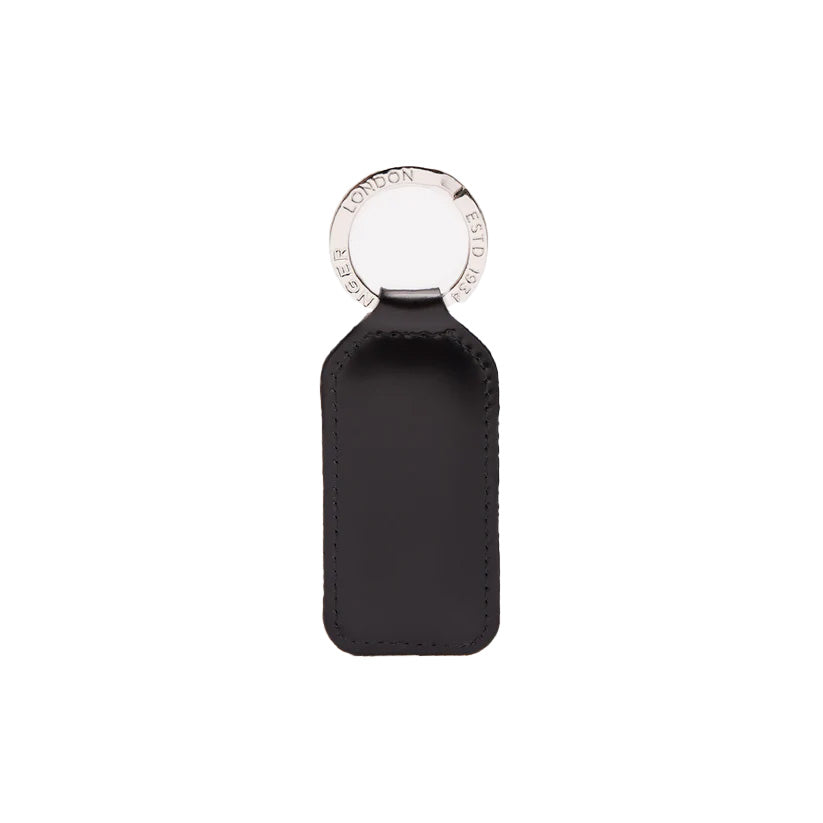 Ettinger Bridle Rectangular Key Fob Black