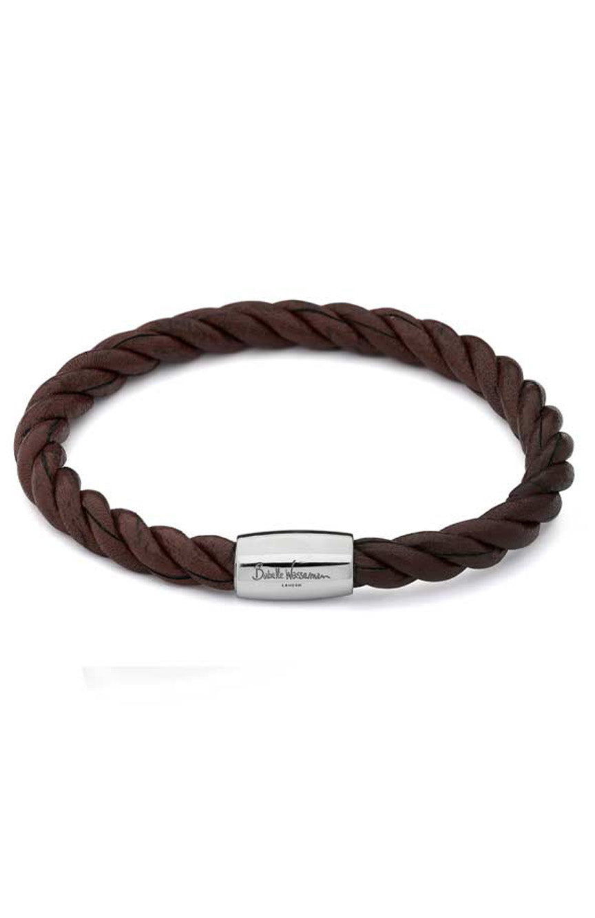 Babette Wasserman Twist Bracelet, Brown