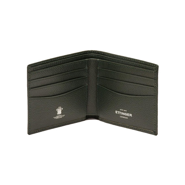 Ettinger Capra Billfold Wallet W. 6 C/C Forest Green