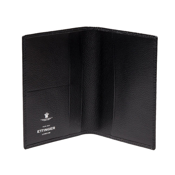 Ettinger Capra Passport Case Black
