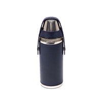 Ettinger Capra 8Oz Hunter Flask With 4 Cups Marine Blue