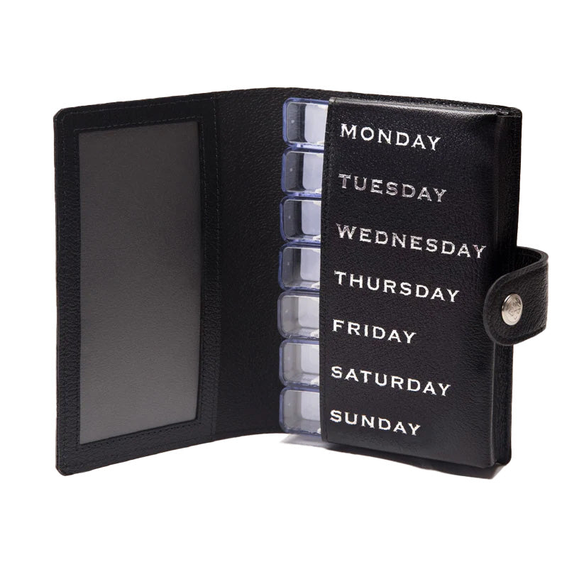 Ettinger Capra Pill Case Black