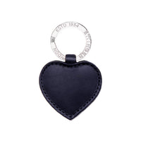 Ettinger Lifestyle Heart Key Fob Navy/Silver