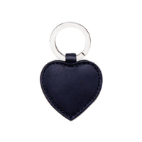 Ettinger Lifestyle Heart Key Fob Navy/Silver