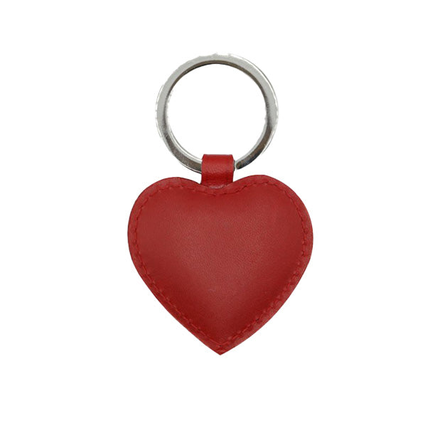 Ettinger Lifestyle Heart Key Fob Red/Silver