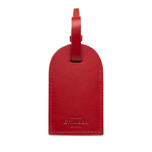 Ettinger Lifestyle Luggage Tag W. Security Flap Red