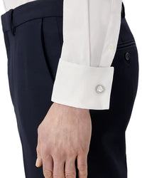 أزرار أكمام مونت بلانك 1858 آيسد سي الفولاذية