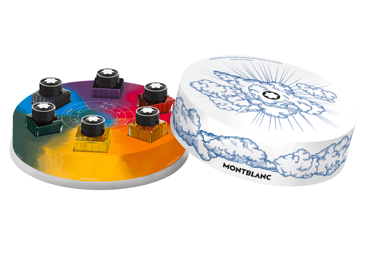 Montblanc Ink Bottles Set, Writers Edition Homage to Johann Wolfgang von Goethe - 6x30ml