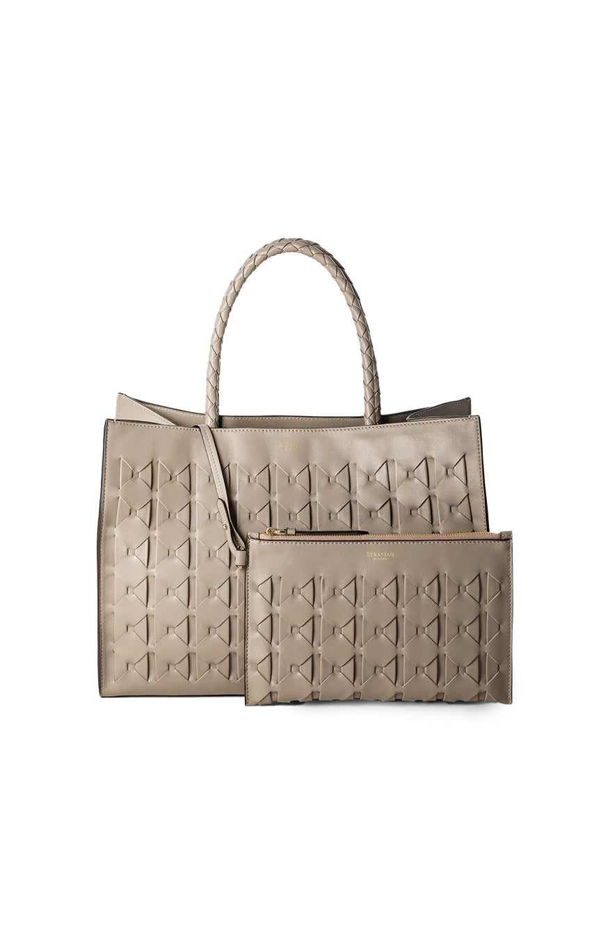 Serapian 1928 Soft Tote Mosaico Sahara