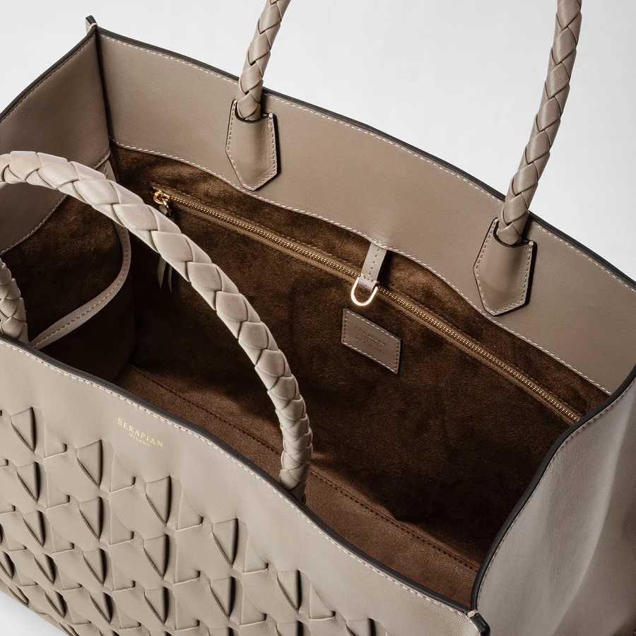 Serapian 1928 Soft Tote Mosaico Sahara