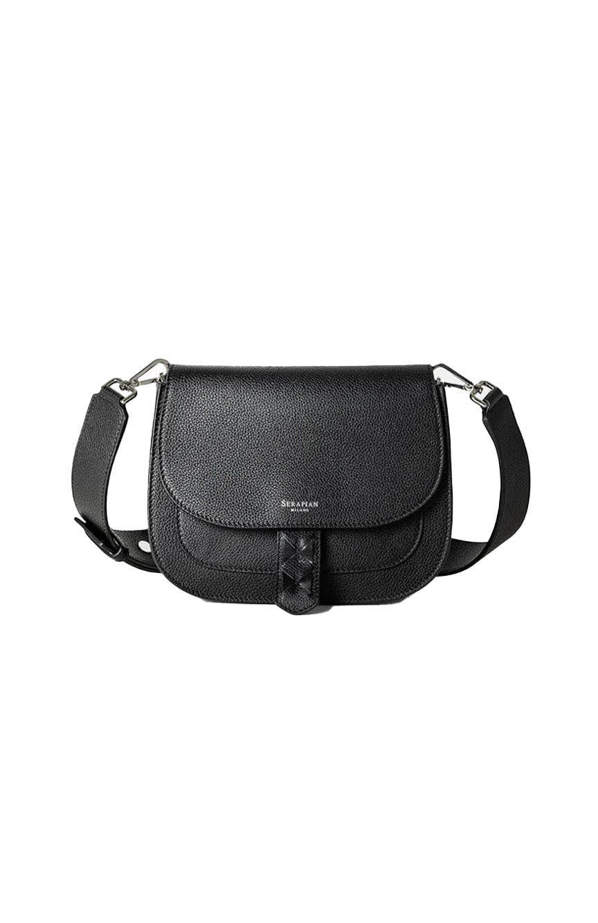 Serapian  Luna Crossbody Rugiada Black