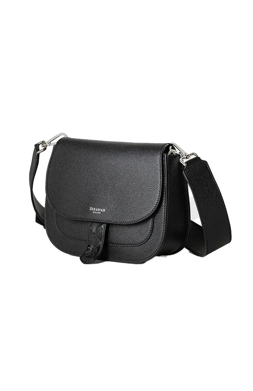 Serapian  Luna Crossbody Rugiada Black