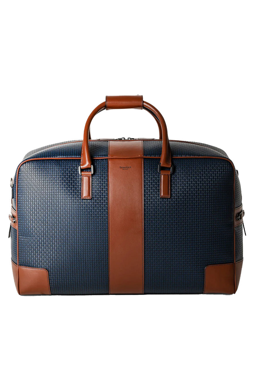 Serapian Duffle Stepan 72 Ocean/Cuoio