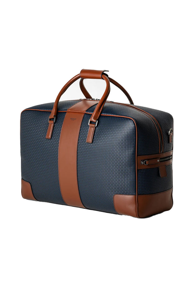 Serapian Duffle Stepan 72 Ocean/Cuoio
