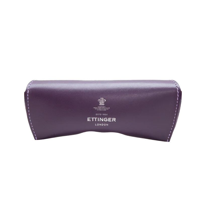 Ettinger Sterling Glasses Case Purple