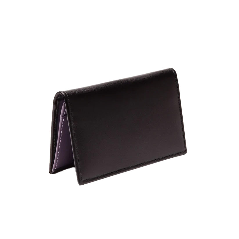 Ettinger Sterling Visiting Card Case Black/Purple