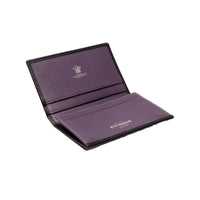 Ettinger Sterling Visiting Card Case Black/Purple