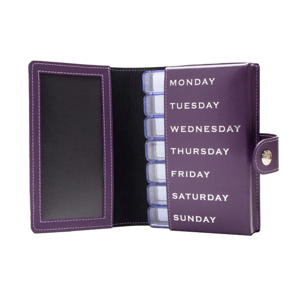 Ettinger Sterling Pill Case Purple